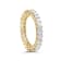 14K Yellow Gold 3.0ctw Princess-cut Diamond Eternity Band Ring