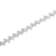Sterling Silver 1/2ct TDW Rose-Cut Diamond Tennis Bracelet (I-J,
I3-Promo) - 7"