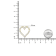 14K Yellow Gold Over Sterling Silver 2.0ctw Diamond Open Heart Necklace
(K-L Color, I2-I3 Clarity)