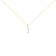 2.00ctw Baguette and Round Brilliant Cut Diamond 14K Yellow Gold Pendant
with Chain