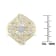 10K Yellow Gold Diamond Ring (1.0ctw, I-J Color, I2-I3 Clarity)