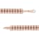 10K Rose Gold Plated .925 Sterling Silver 2.0 Cttw Diamond Double-Link
7" Tennis Bracelet