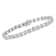 Sterling Silver .25ctw Miracle Set Diamond Sleek and Open "V"Bracelet