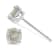 Sterling Silver 3/4ctw 4-Prong Round-cut "Salt and Pepper"
Diamond Classic Stud Earrings