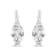 0.50ctw Marquise Lab Grown Diamond Solitaire 14K White Gold Stud Earrings