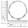 2.00ctw White Invisble-Set Diamond 14K White Gold Tennis Bracelet