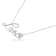 Sterling Silver 1/4 Cttw Diamond Cursive "Love" 18"
Pendant Necklace (H-I Color, I1-I2 Clarity)