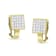14K Yellow Gold 3-1/5ctw Princess Cut Diamond Square Invisible Set
Huggie Earrings