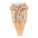 10K Two-Tone Gold Diamond Bypass Cocktail Ring (1 1/2ctw, H-I Color,
I1-I2 Clarity)
