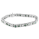 14K White Gold 4.75ctw Blue Diamond Bracelet