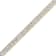 14K Yellow Gold 8 5/8ctw Baguette and Princess Cut Diamond Eternity Bracelet