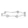 Sterling Silver 1.0ctw Diamond Link Bracelet