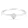 Sterling Silver 1/20ctw Diamond Miracle Set Ring (J-K Color, I1-I2 Clarity)