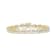 10K Yellow Gold 2.0 Cttw Diamond Square Link Bracelet (J-K Color, I2-I3
Clarity) - Size 7"