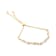 14K Yellow Gold Plated Sterling Silver Diamond Accent 6" to 9"
Adjustable Bolo Bracelet (I-J, I2-I3)