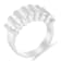 Sterling Silver 1.0ctw Baguette Diamond Channel Multi-Row Wedding Ring
(H-I Color, I1-I2 Clarity)