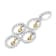 14K Two- Toned Gold 2/5ctw Round Diamond Pendant With Chain (H-I, I1-I2)
