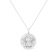 .925 Sterling Silver Diamond Accent Cancer Zodiac Design 18"
Pendant Necklace Medallion