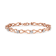 0.50ctw Diamond Infinity 10K Rose Gold Over Sterling Silver Tennis Bracelet