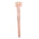 14K Rose Gold Over Sterling Silver 1/20 Carat Diamond Promise Ring (J-K
Color, I1-I2 Clarity)