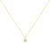14K Yellow Gold Over Sterling 1/3ctw Diamond Solitaire Pendant
w\chain(K-L Color, I2-I3 Clarity)