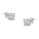 Sterling Silver 1/2ctw Near Colorless Round Brilliant-Cut Diamond
Miracle-Set Stud Earrings