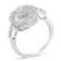10K White Gold Diamond Cocktail Ring (1 ctw, H-I Color, SI2-I1 Clarity)