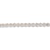 10K Rose Gold Over Sterling Silver 1.0 Ctw Diamond Heart Tennis Bracelet