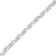 Sterling-Silver 1ct TDW Round and Baguette Diamond X-Link Tennis
Bracelet (I-J, I2-I3) - 7"