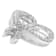10K White Gold 1ctw Round Cut Diamond Heart and Bow Pendant w\chain
(G-H, SI1-SI2)