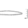 14K White Gold 2.0ctw Round Diamond Bracelet