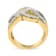 14K Yellow Gold 3/4ctw Champagne, Yellow and Round-Cut Diamond Ring (I-J
Color, I2-I3 Clarity)