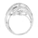 10K White Gold Round and Baguette Cut Diamond Channel Ring (3/4 Cttw,
H-I Color, SI2-I1 Clarity)
