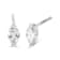 0.50ctw Marquise Lab Grown Diamond Solitaire 14K White Gold Stud Earrings