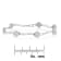 Sterling Silver 1.0ctw Diamond Link Bracelet