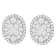14K Yellow Gold 1 3/4ctw Round Cut Diamond Earrings
