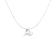 Sterling Silver 1/10ctw Round Diamond Accent Open Heart with Love
18" Pendant w\chain