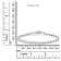 Sterling Silver .10ctw Round-Cut Diamond Pear Link Bracelet