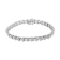 Sterling Silver 1.0ctw Diamond Miracle-Set X-Link 7" Tennis Bracelet