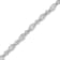 Sterling Silver 1.0ctw Diamond Double Leaf and Bezel Link Bracelet