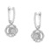 Sterling Silver Miracle-Set Diamond Accent Drop and Dangle Earrings