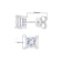14K White Gold AGS Certified 2/5ctw Princess Cut Diamond Solitaire
Square Stud Earrings
