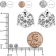 14K White Gold 2.0 Cttw 3-Prong Martini Set Solitaire Lab Grown Diamond
Screwback Stud Earrings