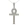 1.875ctw Round Diamond Ankh Cross 10K Yellow Gold Pendant