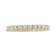 10K Yellow Gold IGI Certified 1/2ctw Diamond Band Ring (J-K Color, I1-I2 Clarity)