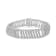 Sterling Silver 5.00ctw Round-Cut Diamond "S" Link Bracelet