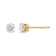 14K Yellow Gold 1/2 Cttw Round-Cut Diamond Solitaire Stud Earrings (O-P
Color, SI2-I1 Clarity)
