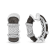 18K White Gold Over Sterling Silver Clear Graphite Grey Enamel 5/8ctw
Diamond Huggies
