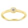 14K Yellow Gold Over Sterling Silver 1/20 Carat Diamond Promise Ring
(J-K Color, I1-I2 Clarity)
