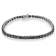 Sterling Silver 1 ct TDW Color Treated Rose Cut Diamond Tennis Bracelet
(Blue, I3) - 7"